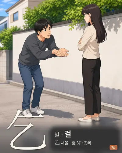 乞 빌
