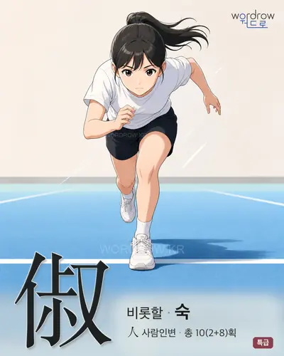 俶 (비롯할 숙) 썸네일