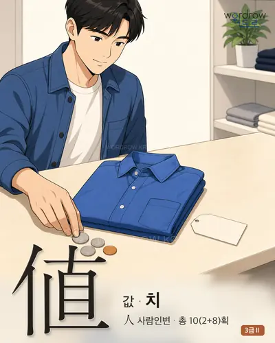 値 (값 치) - 3급Ⅱ 썸네일