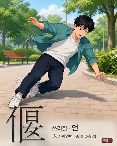 偃 연상 그림
