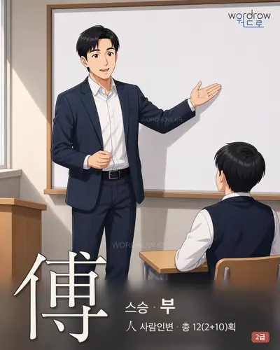 傅 (스승 부) 썸네일