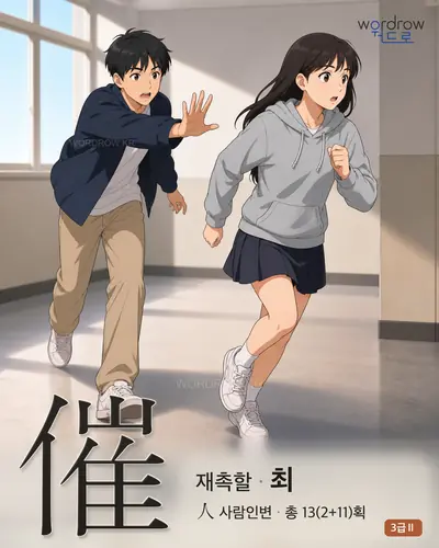 催 (재촉할 최) 썸네일