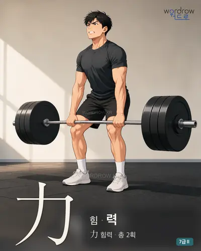 力 힘