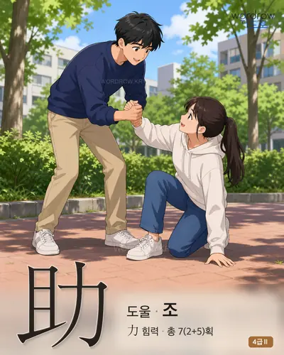 助 (도울 조) 썸네일