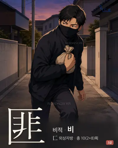 匪 (비적 비) 썸네일