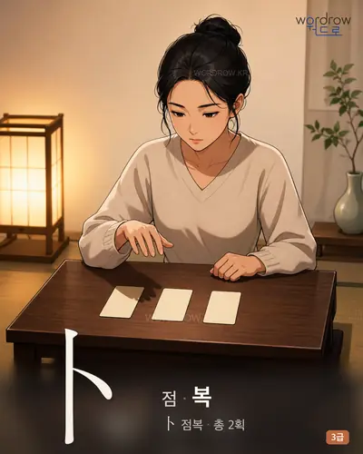 卜 (점 복) - 3급 썸네일