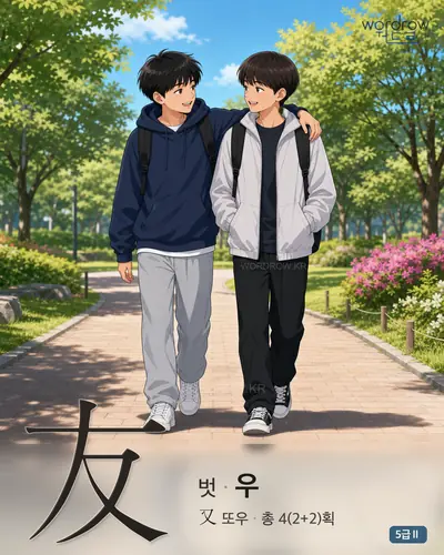友 벗