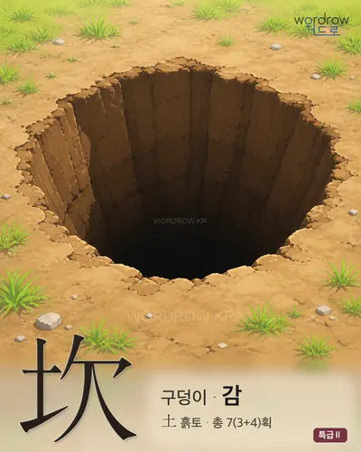 坎 (구덩이 감) - 특급Ⅱ 썸네일