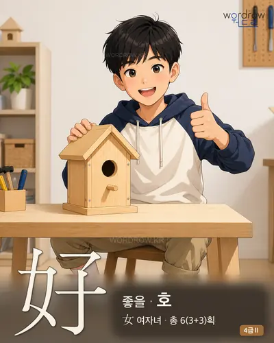 好 (좋을 호) 썸네일