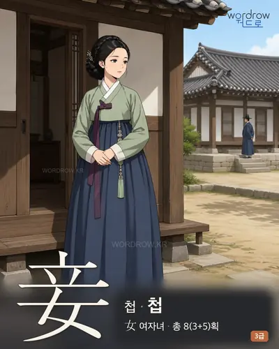 妾 (첩 첩) 썸네일