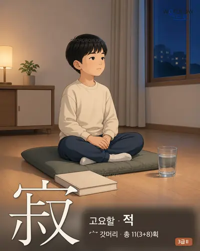 寂 (고요할 적) 썸네일