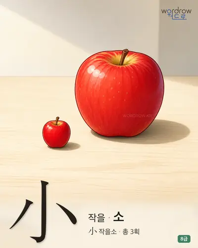 小 작을