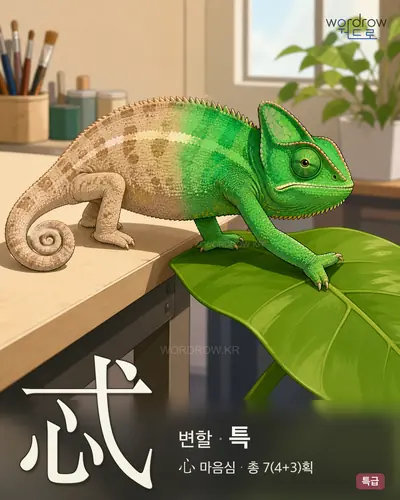 忒 연상 그림