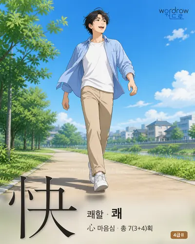 快 쾌할