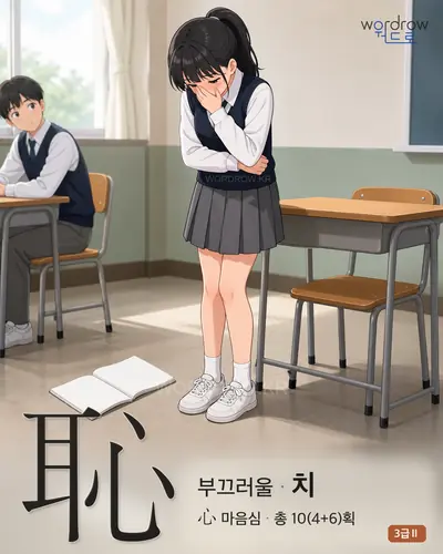 恥 (부끄러울 치) 썸네일