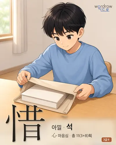 惜 (아낄 석) 썸네일