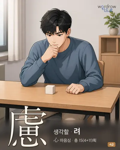 慮 생각할