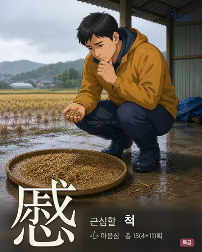 慼 (근심할 척) 썸네일