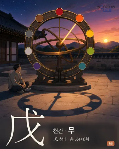 戊 (천간 무) - 3급 썸네일