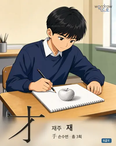 才 재주