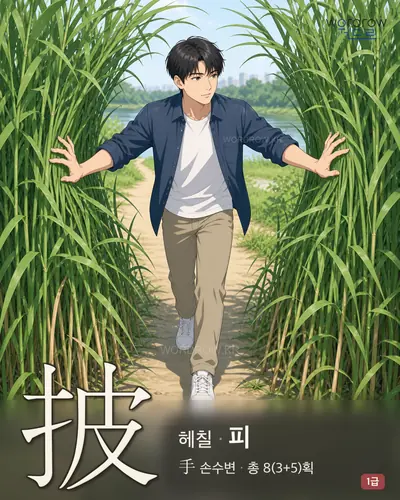 披 연상 그림