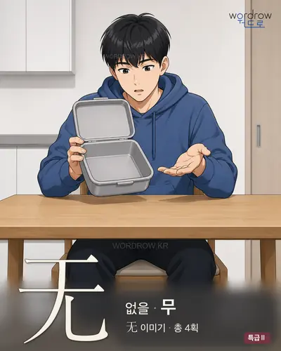无 (없을[無] 무) - 특급Ⅱ 썸네일