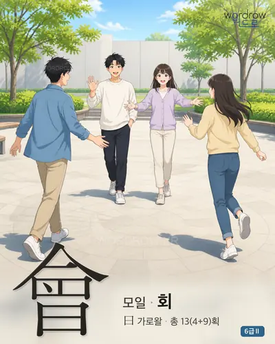 會 (모일 회) 썸네일