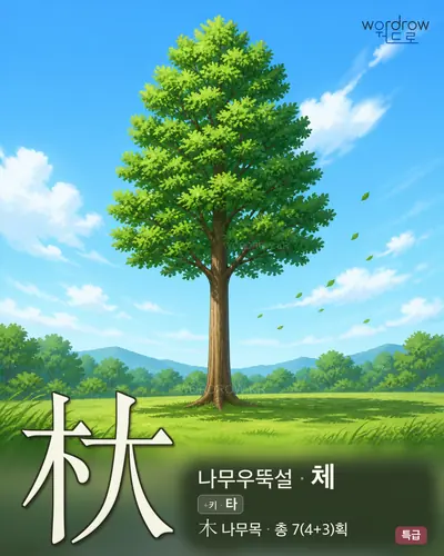 杕 연상 그림
