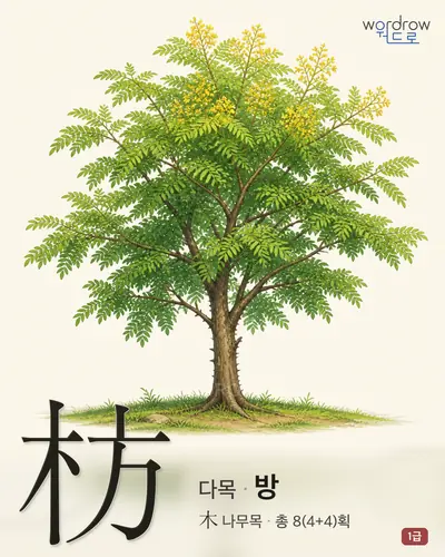 枋 (다목 방) - 1급 썸네일