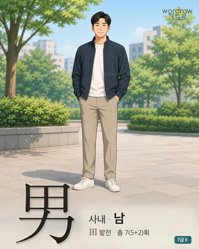 男 사내