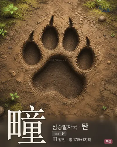 疃 (짐승발자국 탄) - 특급 썸네일