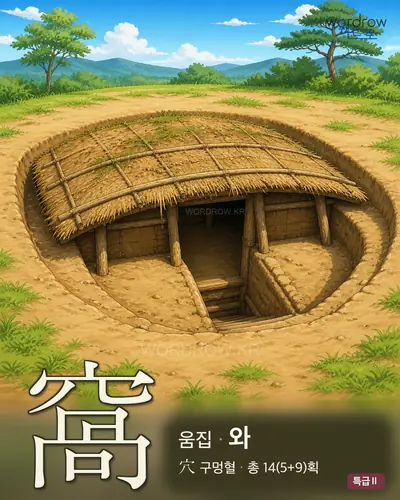 窩 연상 그림