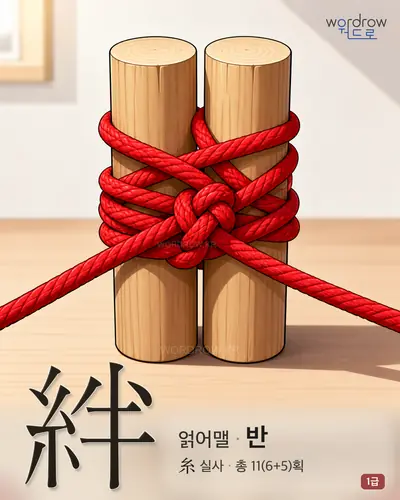 絆 연상 그림