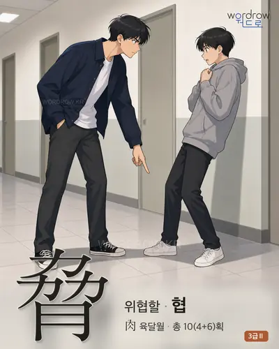脅 연상 그림