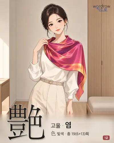艶 연상 그림