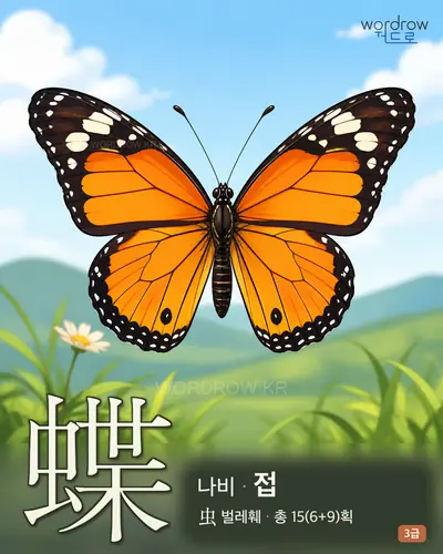 蝶 나비