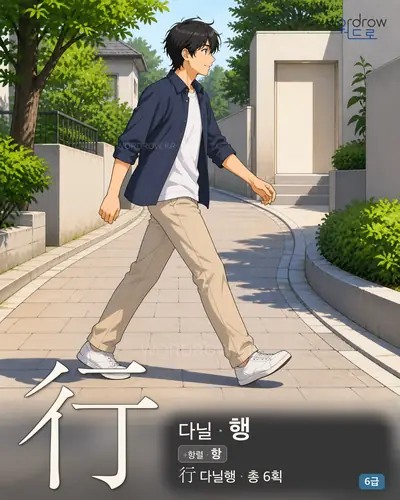 行 다닐