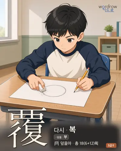 覆 (덮을 복) 썸네일