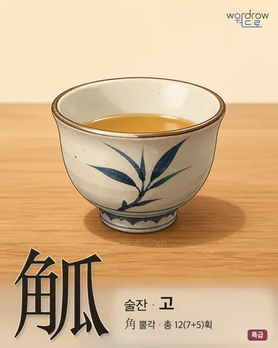 觚 (술잔 고) - 특급 썸네일