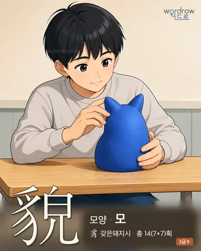 貌 (모양 모) 썸네일