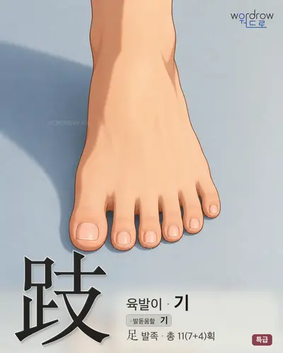 跂 (육발이 기) - 특급 썸네일