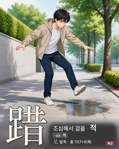 踖 연상 그림