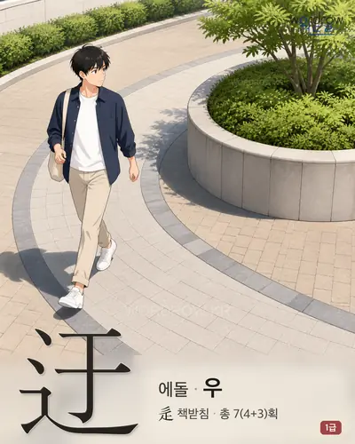 迂 연상 그림