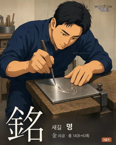 銘 (새길 명) 썸네일