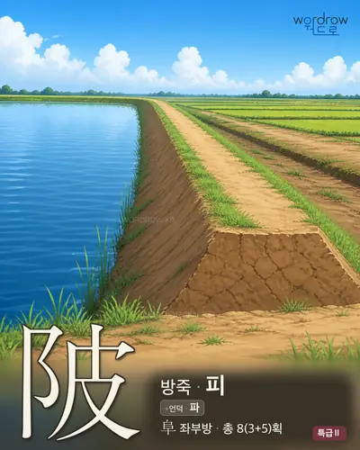 陂 (방죽 피) 썸네일
