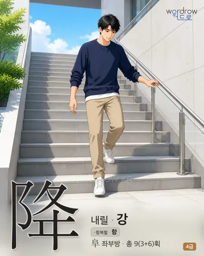 降