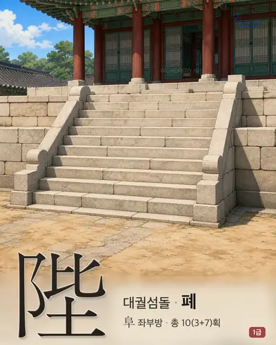 陛 (대궐섬돌 폐) 썸네일