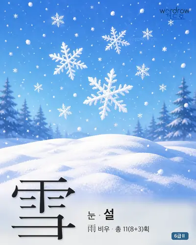雪 눈