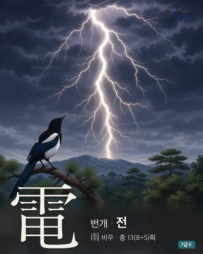 電 번개