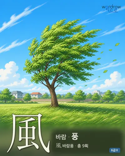 風 바람